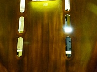 Translucent Fibre Glass on Rear Clip Translucent Fibre Glass on Rear Clip
